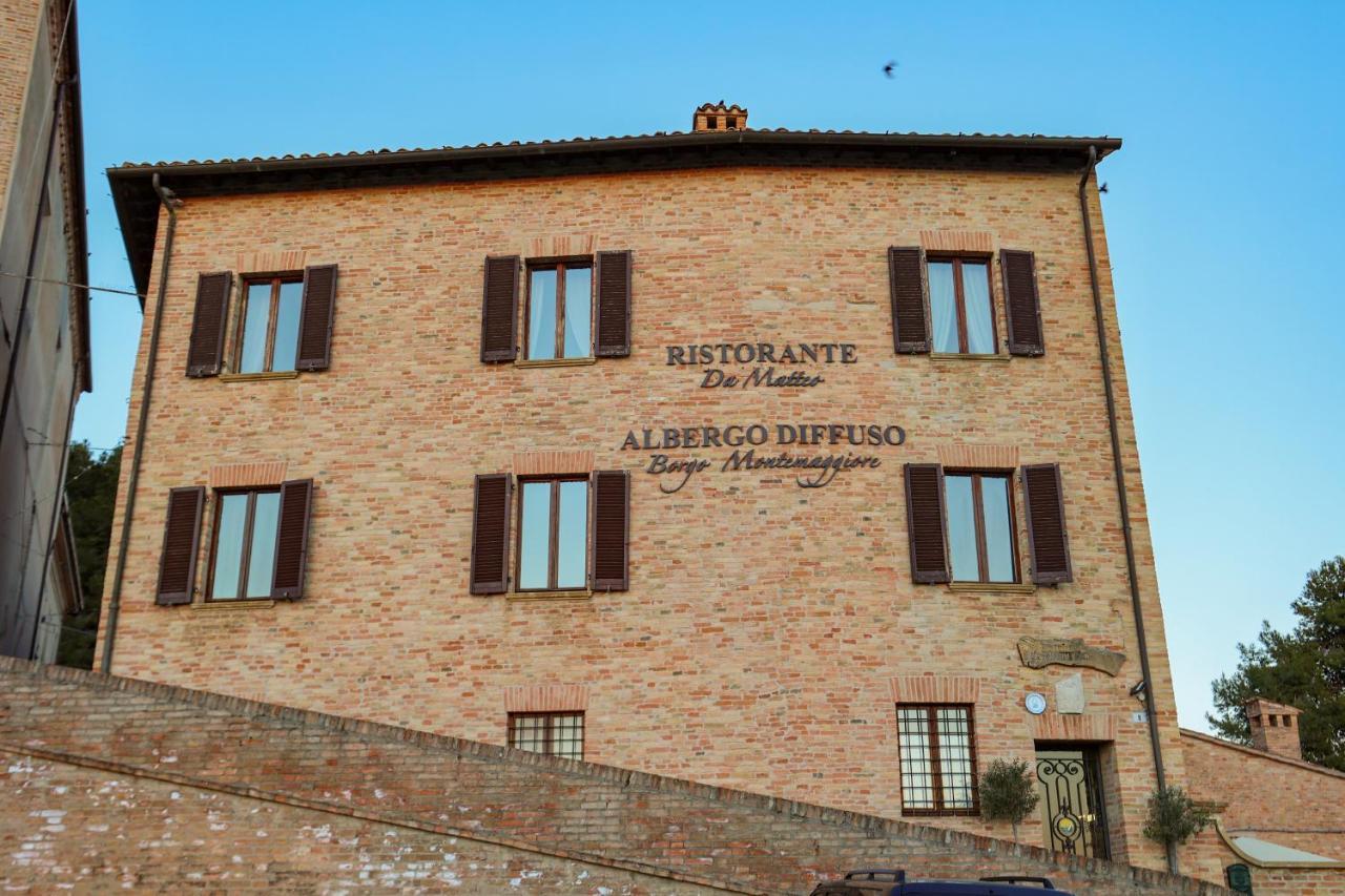 Albergo Diffuso Borgo Montemaggiore Montemaggiore al Metauro Exteriér fotografie